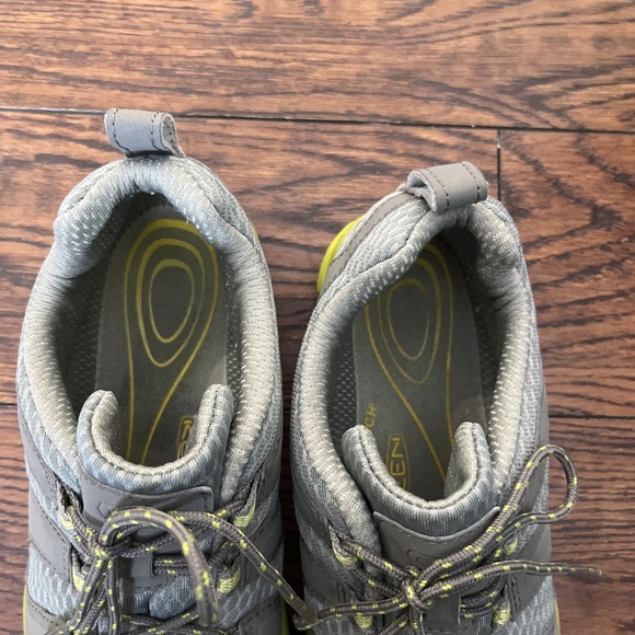 Keen Haven Womens Size 8.5 Gray And Green Hiking Trail Athletic Shoes - Picture 5 of 7